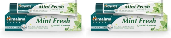 Himalaya Since 1930 Nane Ferahlığı Bitkisel Macunu, Florürsüz, Parabensiz, Vejeteryan, Ferah Nefes, 75 Ml 2Li Paket ürün görseli 1