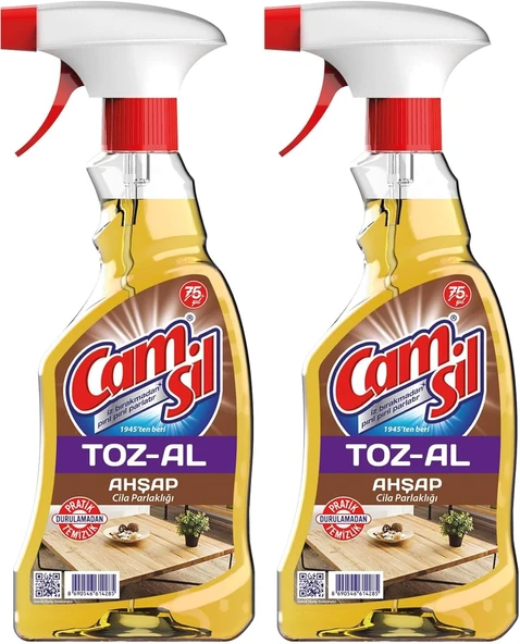 Camsi̇l Toz-Al Ahşap 500 Ml 2Li Paket ürün görseli 1