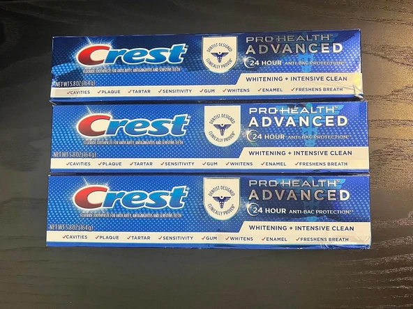 Crest Health Advanced 24 Hour Anti-Bac Protection 164 Gr Plak Oluşumunu Engelleyen Macun ürün görseli 1