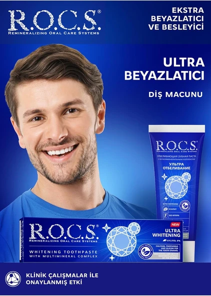 R.O.C.S. Whitening Beyazlatici Macunu, 94G ürün görseli 1