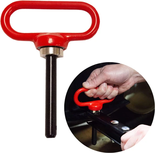 Brinly Mhpk-12Bh Ekstra Güçlü Hızlı Bağlantı Manyetik Bağlantı Pimi Çekme Arkası Traktör Binicilik Çim Biçme Makinesi Ataşmanları Çim Römorkları Için 1/2 Inç Çaplı - Ömür Boyu Sınırlı ürün görseli 1