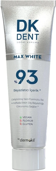 Dkdent Yüzde Doksan Üç Maximum Beyazlık Macunu 75 Ml ürün görseli 1
