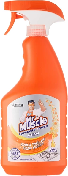 Mr Muscle Advanced Power Virüs Etkili Limon Kokulu Mutfak Spreyi, 750 Ml ürün görseli 1