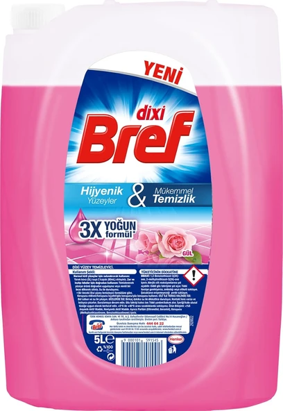 Bref Dixi Yaban Gülü Kokulu 5000 Ml Yüzey Temizleyici (1 X 5000 Ml) ürün görseli 1