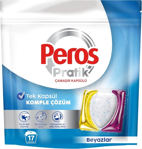 Peros Pratik Beyazlar 17'Li Çamaşır Kapsülü ürün görseli 1