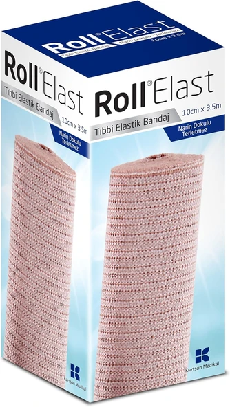 Roll Elastik Bandaj 10 Cm X 3.5 M ürün görseli 1
