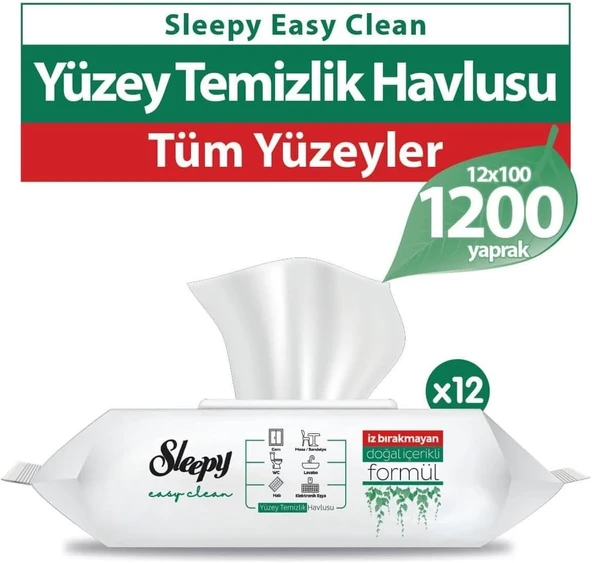 Sleepy Yüzey Temizlik Havlusu 1200' Lü ürün görseli 1