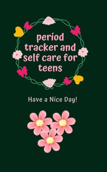 Independently Published Period Tracker And Self Care For Teens: "Chronicle Of A School/College Girl'S Menstrual Journey: Compact 5X8 Inch Period Tracker Spanning Over 5 Years" ürün görseli 1