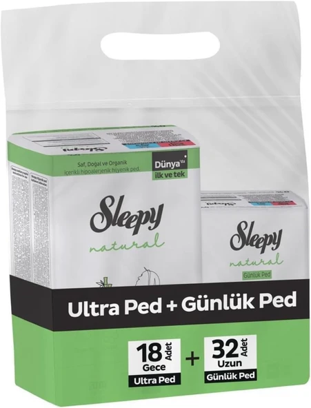 Ped Gece Adet + Günlük 32 Adet Set ürün görseli 1