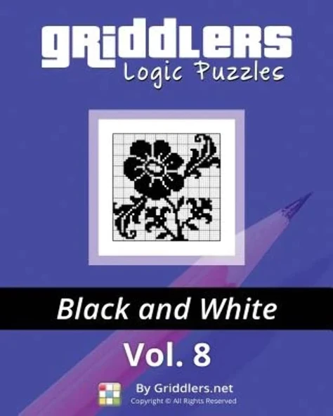 Griddlers Logic Puzzles: Black And White ürün görseli 1