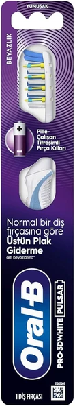 Pro-3Dwhite Pulsar Beyazlık Pilli Fırçası, Orta Sertlik ürün görseli 1