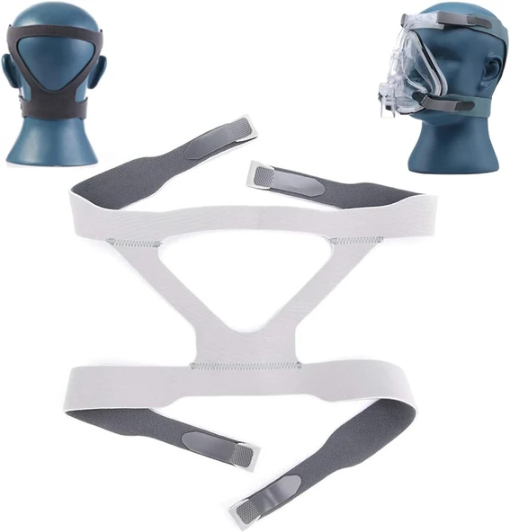 Cpap Maske Başlık Kayışı Cpap Malzemeleri, Resmed Mirage Serisi Için Yedek Cpap Şapka, Respironics Cpap Maskesi, Standart (Maskesiz) ürün görseli 1