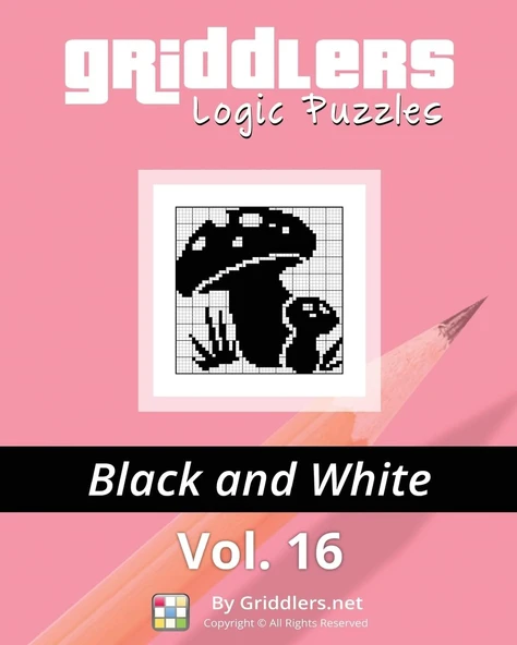 Griddlers Logic Puzzles: Black And White ürün görseli 1