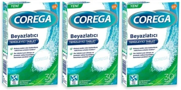 Corega Beyazlatıcı Tablet 90'Lı Paket ürün görseli 1
