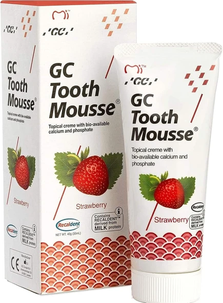 Gc Tooth Mousse Çilekli 40 Gr ürün görseli 1