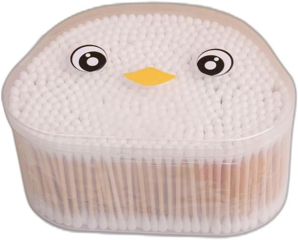 Yoyoso Penguen Temalı Bambu Kulak Çubuğu 500Lü ürün görseli 1