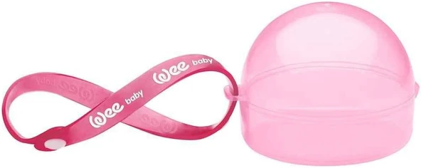 Wee Baby Emzik Saklama Kutusu - Pembe ürün görseli 1