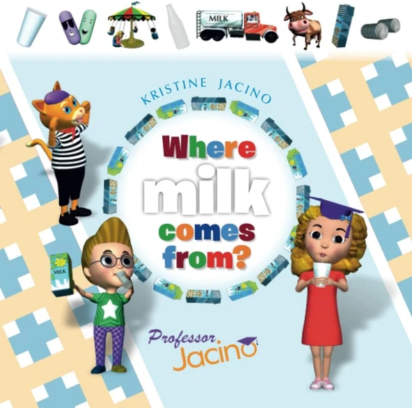 Where Milk Comes From - A Book To Join In. For Children From 6 To 12 Years. See What Happens In Milk Processing Factory ürün görseli 1