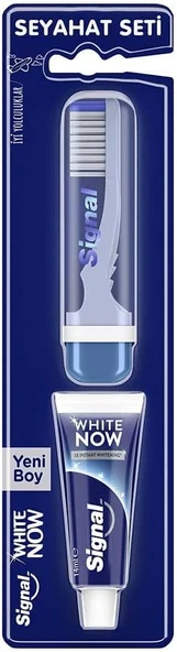 Signal White Now Macunu 14 Ml + Fırçası Seyahat Seti ürün görseli 1