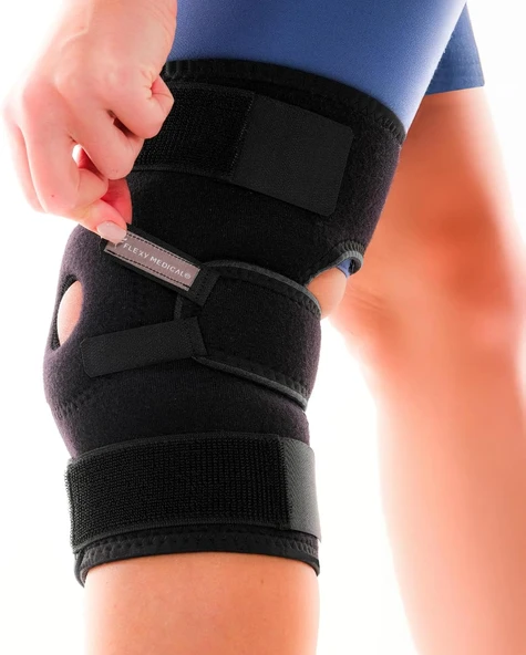 Diz Ağrısı Için Silikon Patella Destekli Ayarlanabilir Dizlik, Menisküs Yırtığı, Artrit, Diz Ağrısı, Eklem Ağrısı, Bağ Yırtılması, Kas Eklem Koruması Sağlar ürün görseli 1