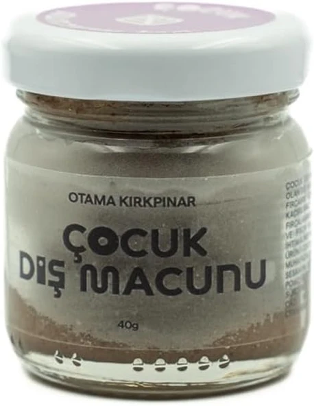 Otama Kırkpınar Doğal Vegan Çocuk Macunu 40 Ml ürün görseli 1