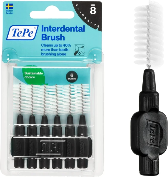 Tepe Blister 1.5 Mm - Si̇yah Arayüz Fırçası (1 X 6 Adet) ürün görseli 1
