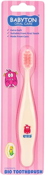 Babyton Ekolojik Fırçası Pinky ürün görseli 1