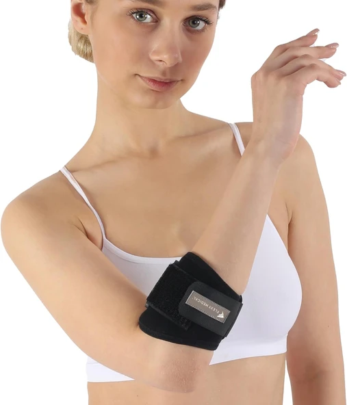 Flexy Medical Dirsek Ağrısı Için Ayarlanabilir Epikondilit Bandajı, Medial Lateral Tendinit Için Dirsek Bandajı, Golfçü Tenisçi Dirseği, Dirsek Ağrısı, Dirsek Desteği, Bursit, Dirsek Bandı ürün görseli 1