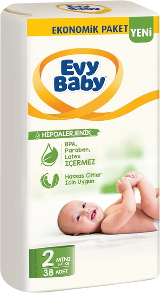 Evy Baby Bezi Mini Ekonomik 38 Adet ürün görseli 1