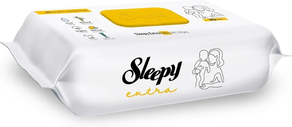 Sleepy Extra Bebek Havlusu 3X70 (210 Yaprak) ürün görseli 1
