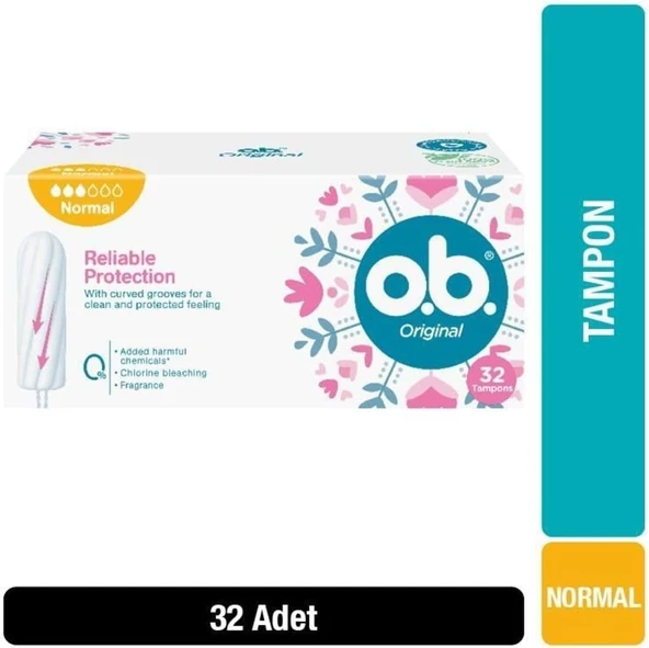 O.B. Normal 32'Li Tampon ürün görseli 1