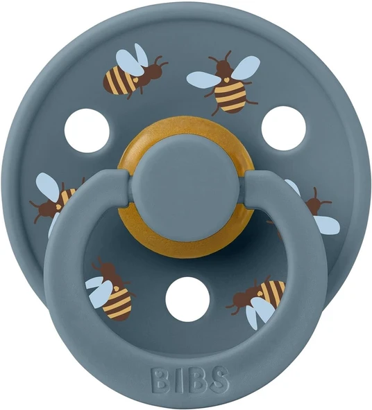 Bibs Studio Colour Bumblebee Friends Emzik-Petrol 6+ Ay ürün görseli 1