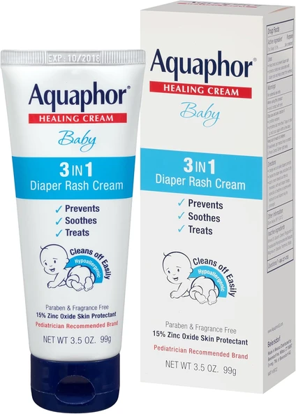 Aquaphor Baby 3In1 Pişik Kremi 99Gr ürün görseli 1