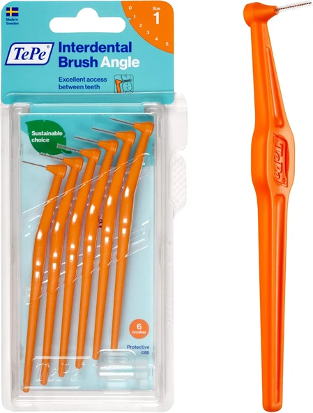 Tepe 0.45 Mm - Turuncu Arayüz Fırçası (1X 6 Adet) ürün görseli 1