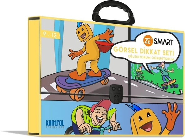 9-12 Yaş Zekare Görsel Dikkat Seti (11 Kitap + 1 Paneli) ürün görseli 1
