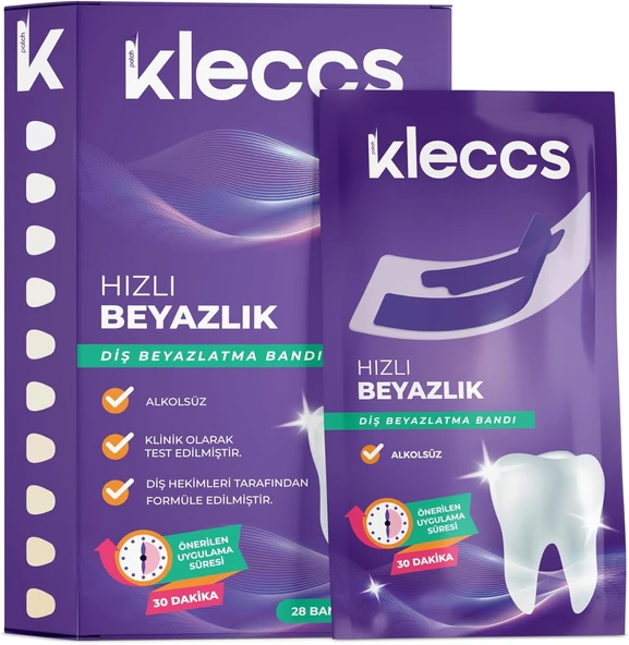 Beyazlatma Bandı, Hızlı Beyazlık, 14 Paket-28 Bant, Hızlı Beyazlatma Bandı, Günlük Bireysel Kullanıma Uygun ürün görseli 1