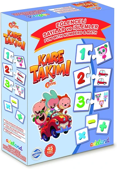 Trt Kare Takımı Sayıları Öğreniyorum ürün görseli 1