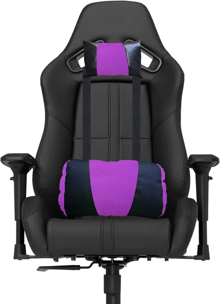 Yastık Bel Boyun Desteği Set (Violet) ürün görseli 1