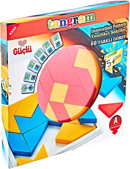 Güçlü Tangram B - Yenilikçi Şekiller ürün görseli 1