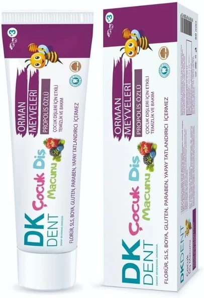 Dermokil Dk Dent Di̇ş Macunu 50Ml Çocuk Orm.Mey. ürün görseli 1