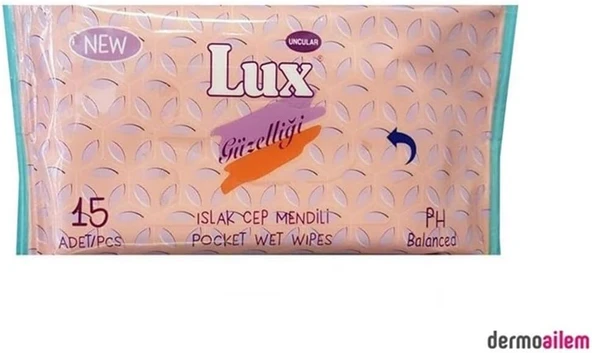 Lux Islak Cep Mendili 15'Li ürün görseli 1