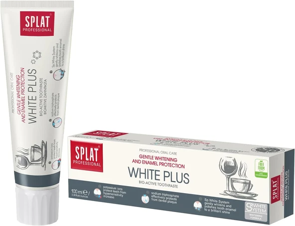 Splat Professional White Beyazlatıcı 100 Ml Florürlü Macunu ürün görseli 1