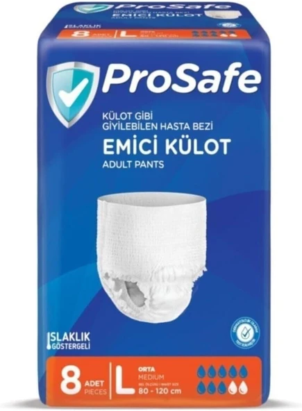 Canbebe Prosafe Adult Pants Large N1 8X8 Büyük Boy Yetişkin Külot Bezi ürün görseli 1