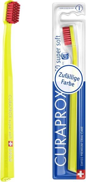 Curaprox Cs 3960 Süper Yumuşak Fırçası – Yetişkin Eti Bakımı | Süper Yumuşak Curen® Filamentler Nazik Temizlik Için | Çeşitli Renkler, Tekli Paket ürün görseli 1