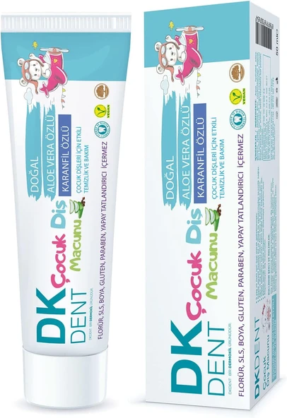 Dkdent Karanfil Özlü Çocuk Macunu 50 Ml ürün görseli 1