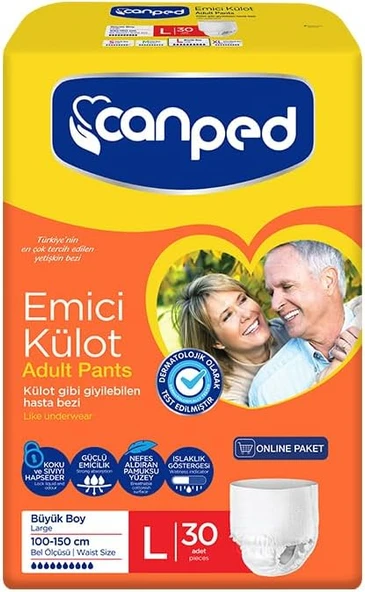 Canped Online Emici Külot Büyük 30'Lu ürün görseli 1
