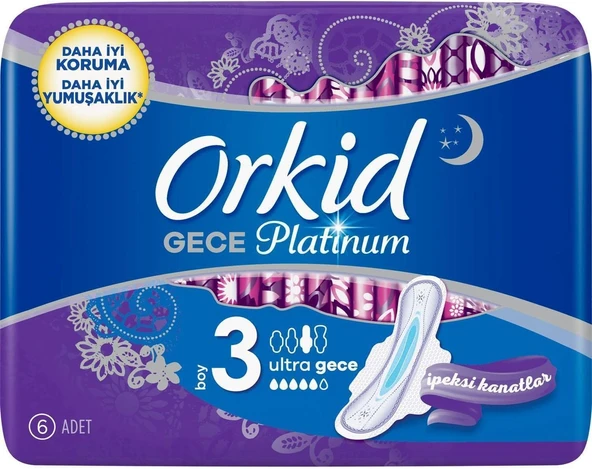 Orkid Platinum Tekli Gece 6 Lı ürün görseli 1