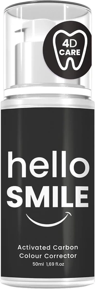Hello Smile Aktif Karbonlu Anında Beyazlatıcı Jeli ürün görseli 1