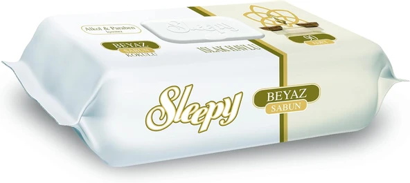 Sleepy Beyaz Sabun Kokulu Islak Havlu 2X90 (180 Yaprak) ürün görseli 1