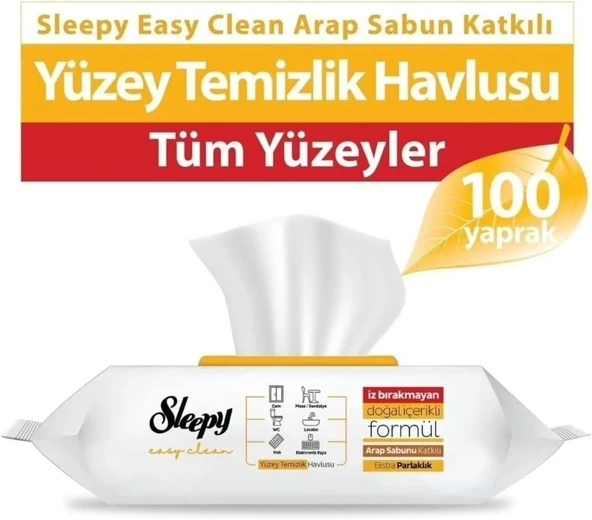 Sleepy 28001798 Islak Havlu, Beyaz ürün görseli 1